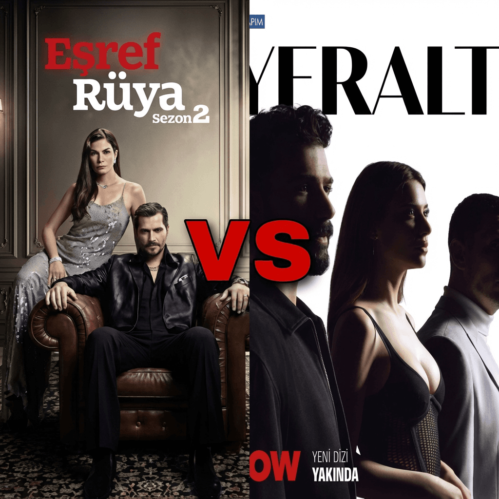 11 Mart Çarşamba günü Reytinglerinde Eşref Rüya mı yoksa Yeraltı mı daha üstte olur?